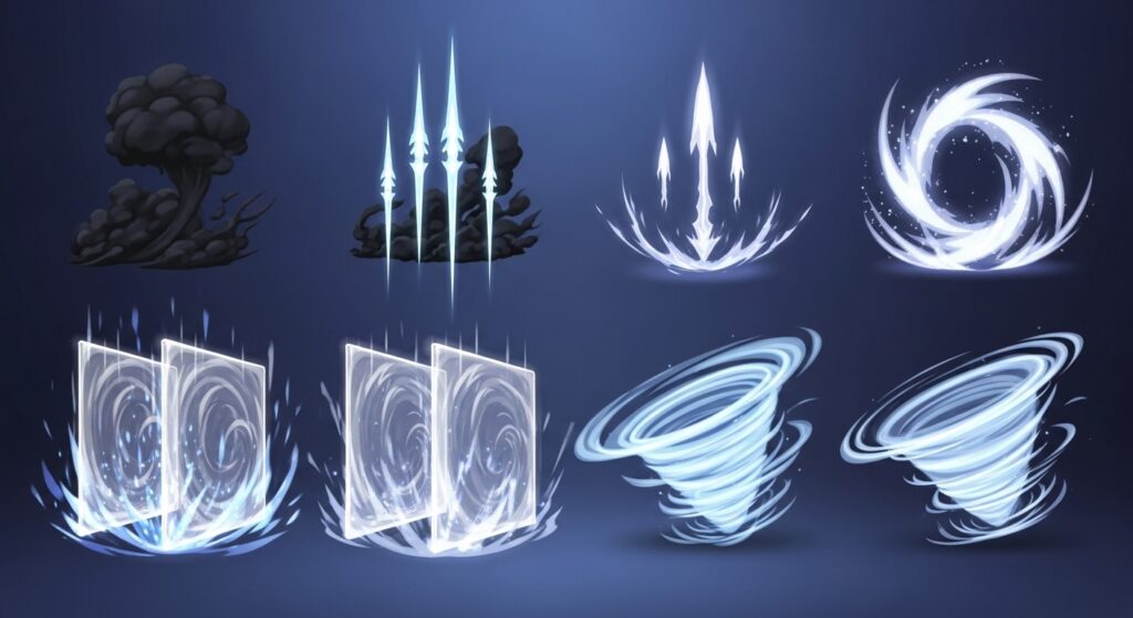 ベアトリスの魔法一覧とそれぞれの効果