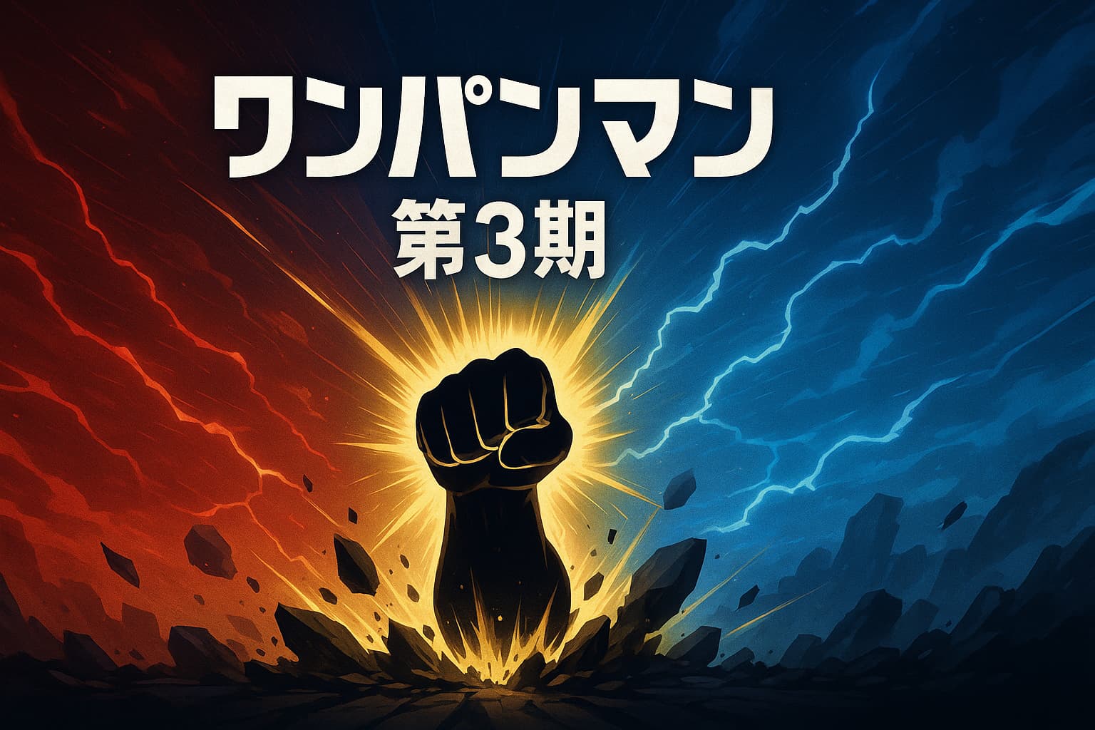 【ワンパンマン3期】キャラ一覧と声優まとめ！相関図とあらすじネタバレで怪人協会編を一気に理解