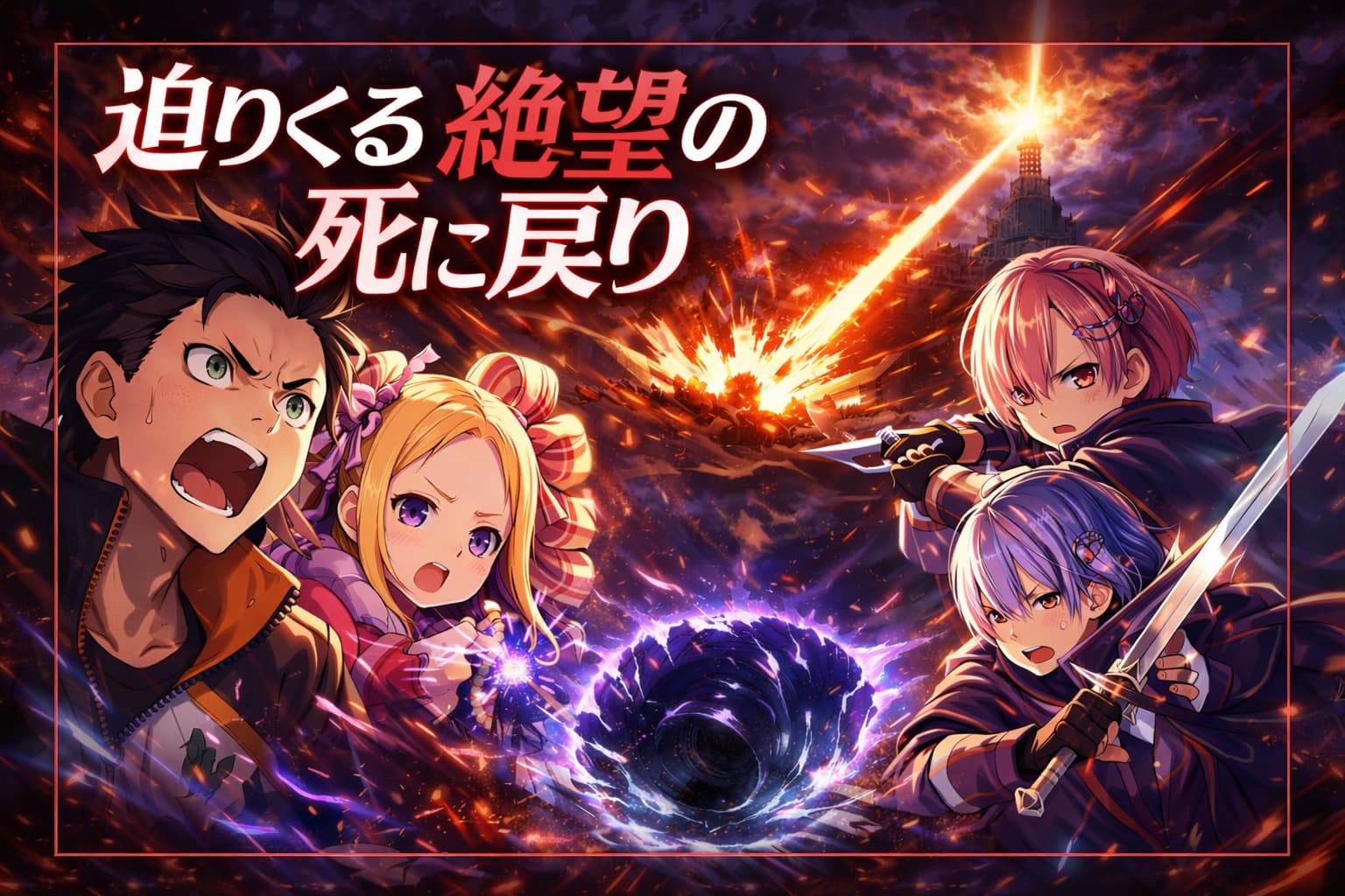 リゼロ4期2話(68話)の感想・考察｜いい感じの絶望感